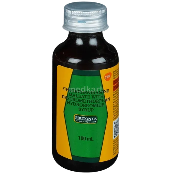 piriton cs syrup 100 ml